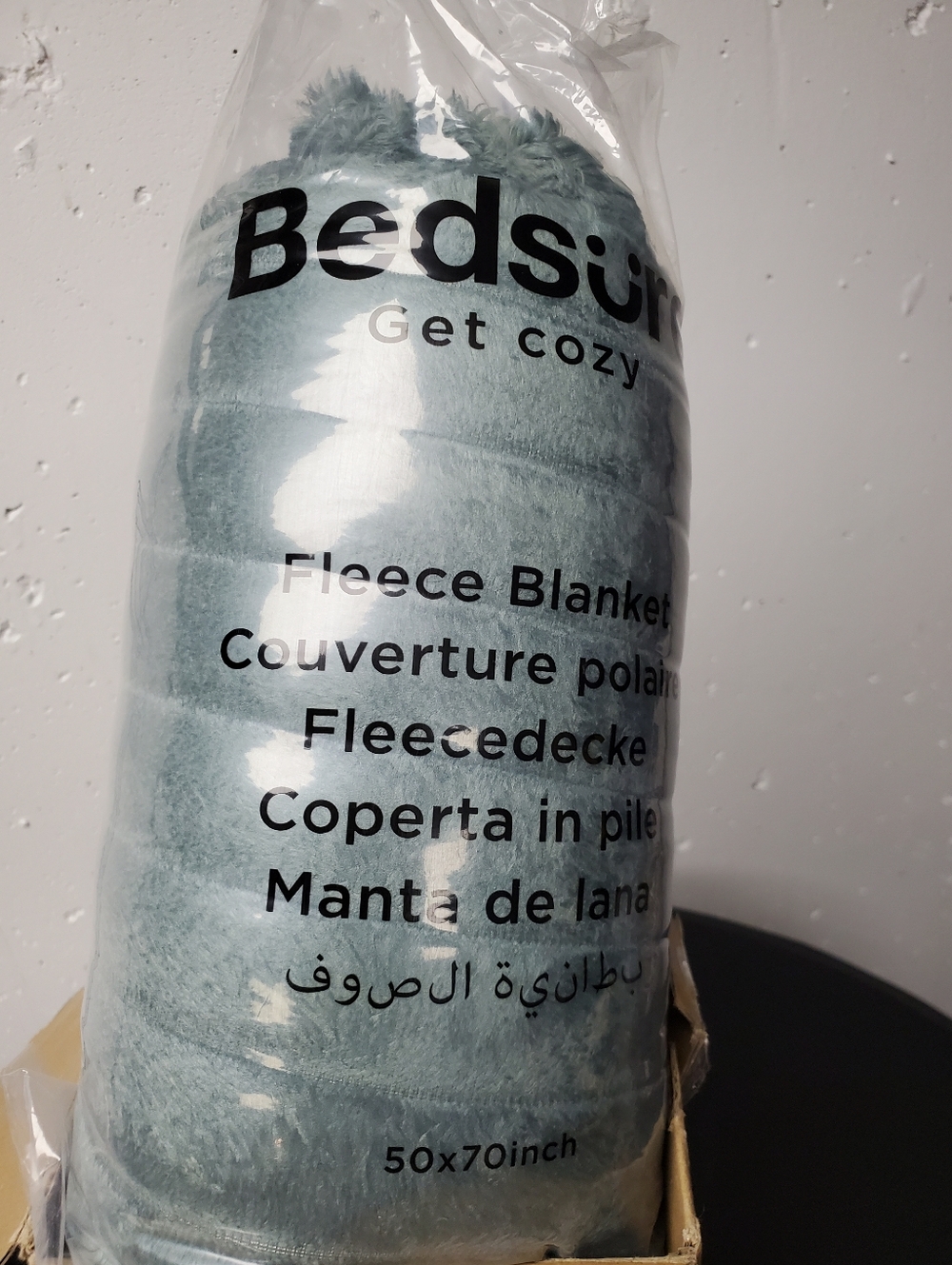 Bedsure Green Home Throw Blanket- Cozy Comfortable Throw 50x70 NWT